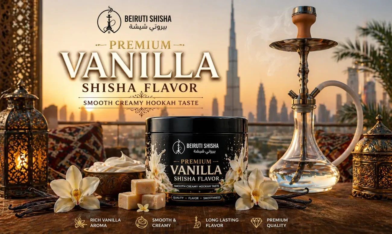 Premium Vanilla Shisha Flavor - Smooth Creamy Hookah Taste